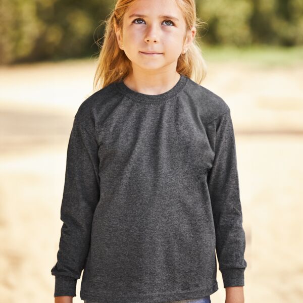 Fruit of the Loom Kids Long Sleeve Value T-Shirt Thumbnail